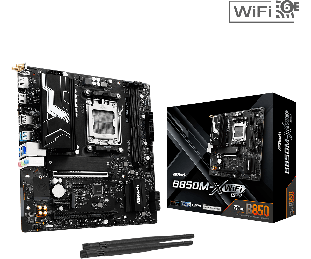 ASRock B850M-X WIFI R2.0 - Image 1